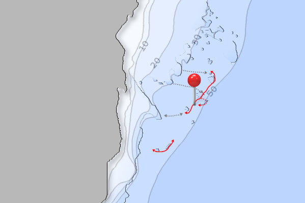 Roches de la grotte à corail